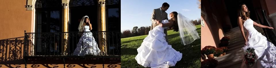 wedding montage at Glenmere Mansion